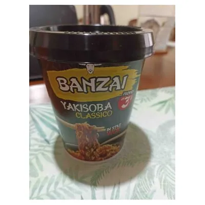 Banzai Yakisoba Classic noodles, 80 g