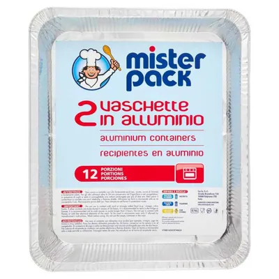 Mister Pack Алюминиевые контейнеры, 12 порций