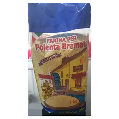 Molino Riva кукурузная мука грубого помола Брамата для поленты, 1 кг