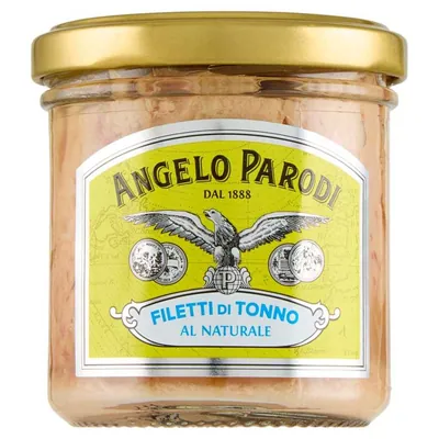 Angelo Parodi Филе тунца в собственном соку, 150 г