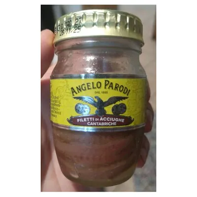 Angelo Parodi Cantabrian anchovy fillets in olive oil, 90 g