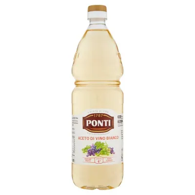 Ponti белый уксус ПЭТ, 1 л