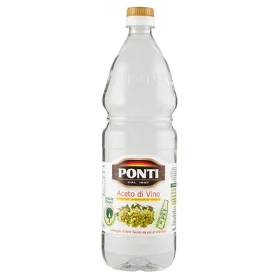Ponti винный уксус классический обесцвеченный, 1 л