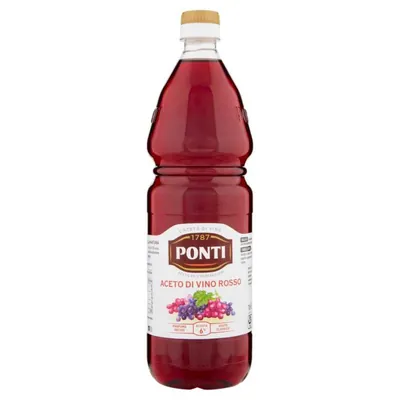 Ponti red vinegar PET, 1 l
