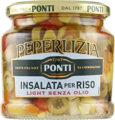 Ponti Peperlizia Light rice salad without oil, 350 g