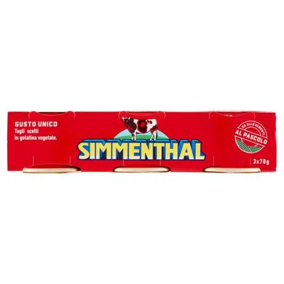 Simmenthal мясо консервированное, 3 шт. × 70 г