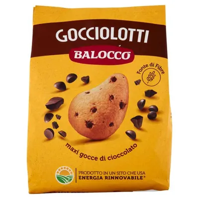 Balocco печенье Gocciolotti с макси-каплями шоколада, 700 г