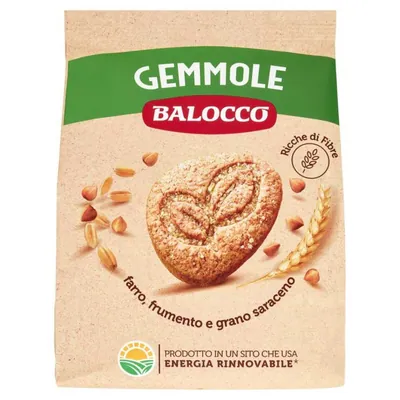 Balocco цельнозерновое печенье Gemmole, 700 г