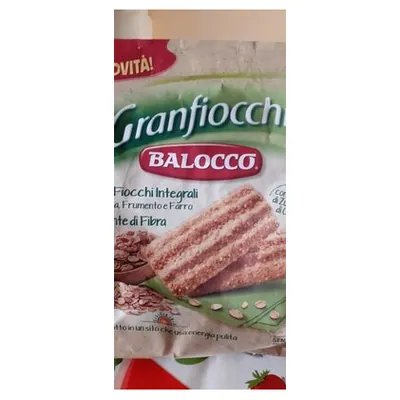Balocco печенье Granfiocchi с цельными злаками, 700 г