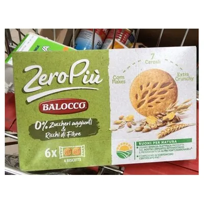 Balocco Zeropiù зерновое печенье, 230 г