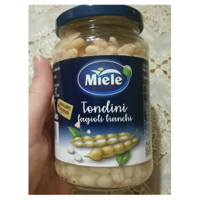 Miele round white beans, 370 g