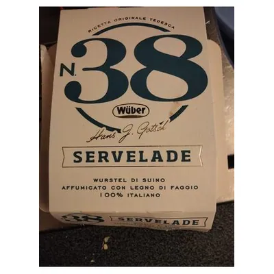 Wüber N. 38 Servelade frankfurters, 240 g