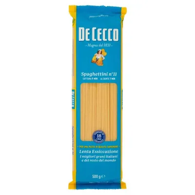 De Cecco Spaghettini n.11, 500 g