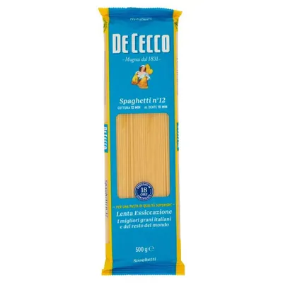 De Cecco Spaghetti n.12, 500 g