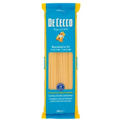 De Cecco Bucatini n.15, 500 g