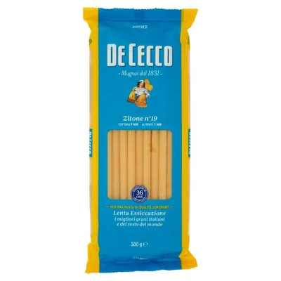 De Cecco Zitone n.19, 500 g
