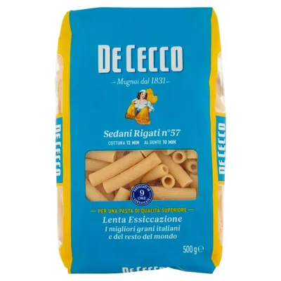 De Cecco Sedani Rigati n.57, 500 g