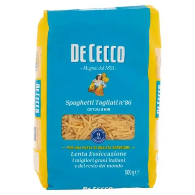 De Cecco Spaghetti Tagliati n.86, 500 g