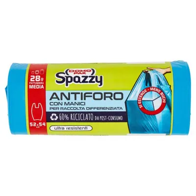 Domopak Spazzy мешки для мусора с ручками, 20 л