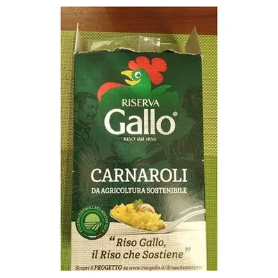 Riso Gallo sustainable Carnaroli rice, 1 kg