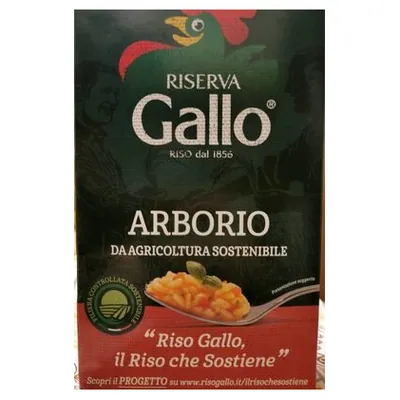 Riso Gallo sustainable Arborio rice, 1 kg