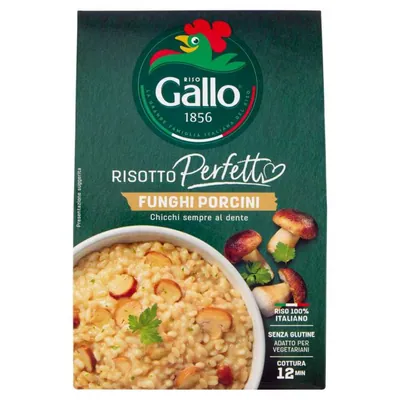 Riso Gallo Risotto Perfetto with Porcini mushrooms, 175 g