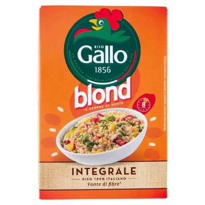 Riso Gallo Рис бурый Blond Riso Gallo Blond Integrale, 500 г