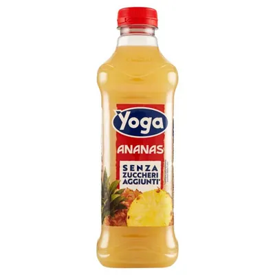 Yoga Succhi di Frutta Сок ананасовый без добавления сахара, 1 л