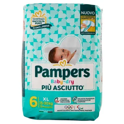 Pampers Baby Dry Extra Large размер 4, 15–30 кг