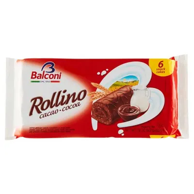 Balconi Роллино с какао, 222 г, 6 шт.