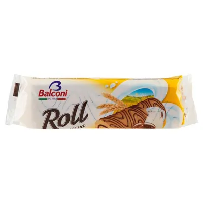 Balconi Dolciaria Бисквитный рулет с какао Balconi Roll Cacao, 250 г