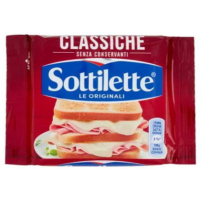 Sottilette processed cheese, 200 g