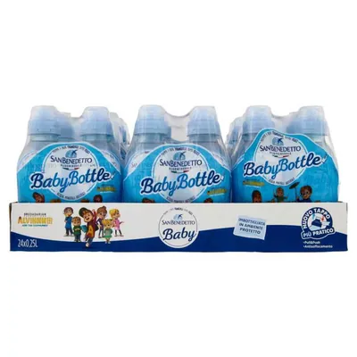 San Benedetto Baby Bottle Acqua Minerale Naturale детская минеральная негазированная вода, 0,25 л