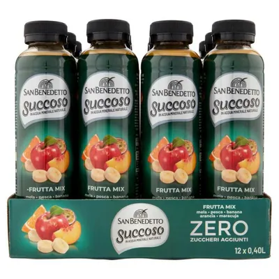San Benedetto Succoso Zero Сок мультифрукт, 400 мл