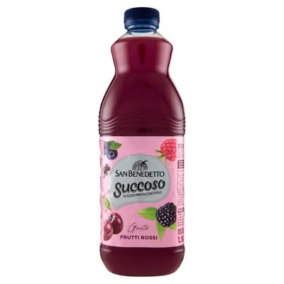 San Benedetto Succoso Frutti Rossi напиток из красных фруктов, 1,5 л