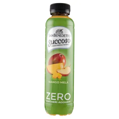 San Benedetto Succoso Zero манго и яблоко соковый напиток, 400 мл