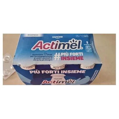 Actimel drinking yogurt plain, 6x100 g