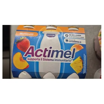 Actimel multifruit drinking yogurt, 600 g