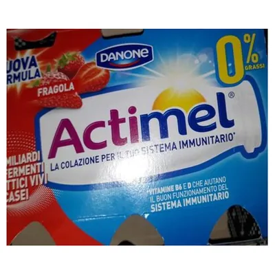 Actimel 0,1% strawberry drinking yogurt, 600 g