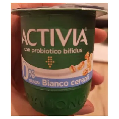 Activia Danone cereal 0% fat yogurt, 4х125 g