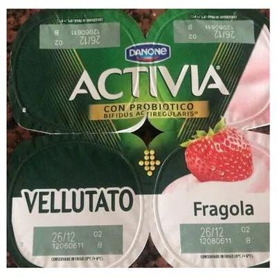 Activia Danone strawberry drinking yogurt, 4х125 g