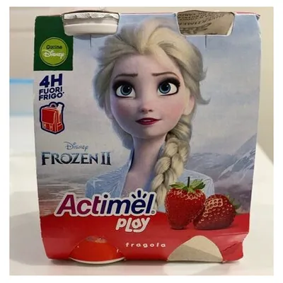 Actimel fermented milk drink for girls, 400 g