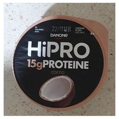 Danone HiPRO протеиновый десерт кокос, 160 г
