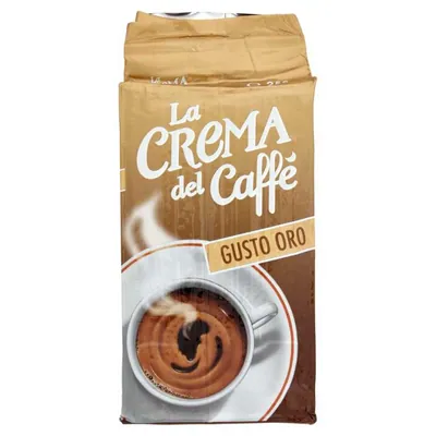 La Crema Del Caffe Gusto Oro ground coffee, 250 g