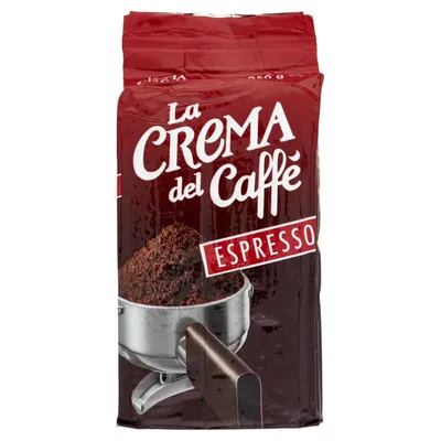 La Crema Del Caffe Espresso ground coffee, 250 g