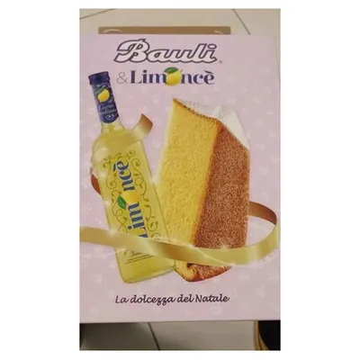 Bauli gift set: pandoro and limoncello