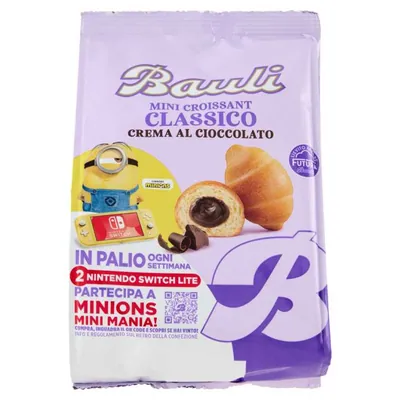 Bauli мини-круассан с шоколадом 60% какао, 75 г