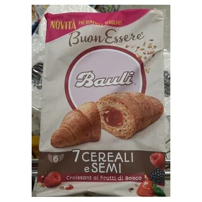 Bauli BuonEssere multigrain croissant with wild berries, 270 g
