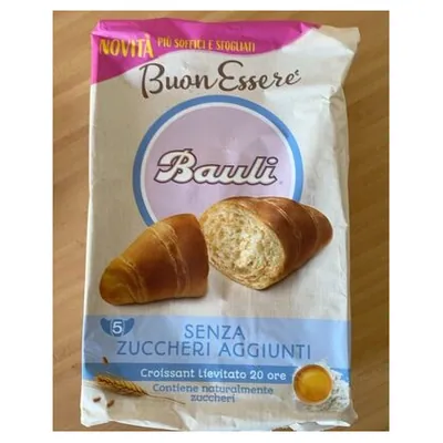 Bauli BuonEssere croissant no added sugar, 185 g