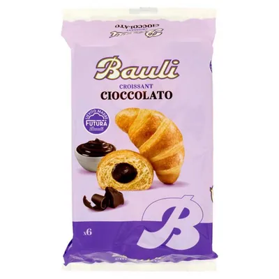 Bauli Круассан Классико с шоколадом, 6 шт., 300 г